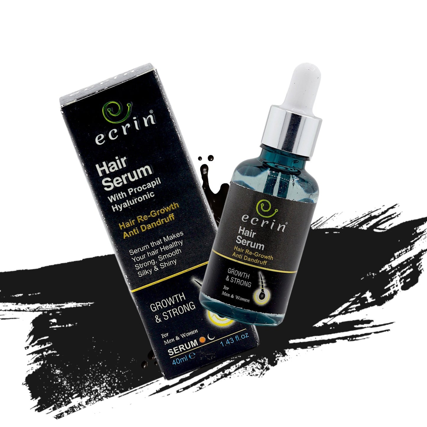 Ecrin Hair Growth Serum| Best Result Guaranteed |40ml - Men & Woman
