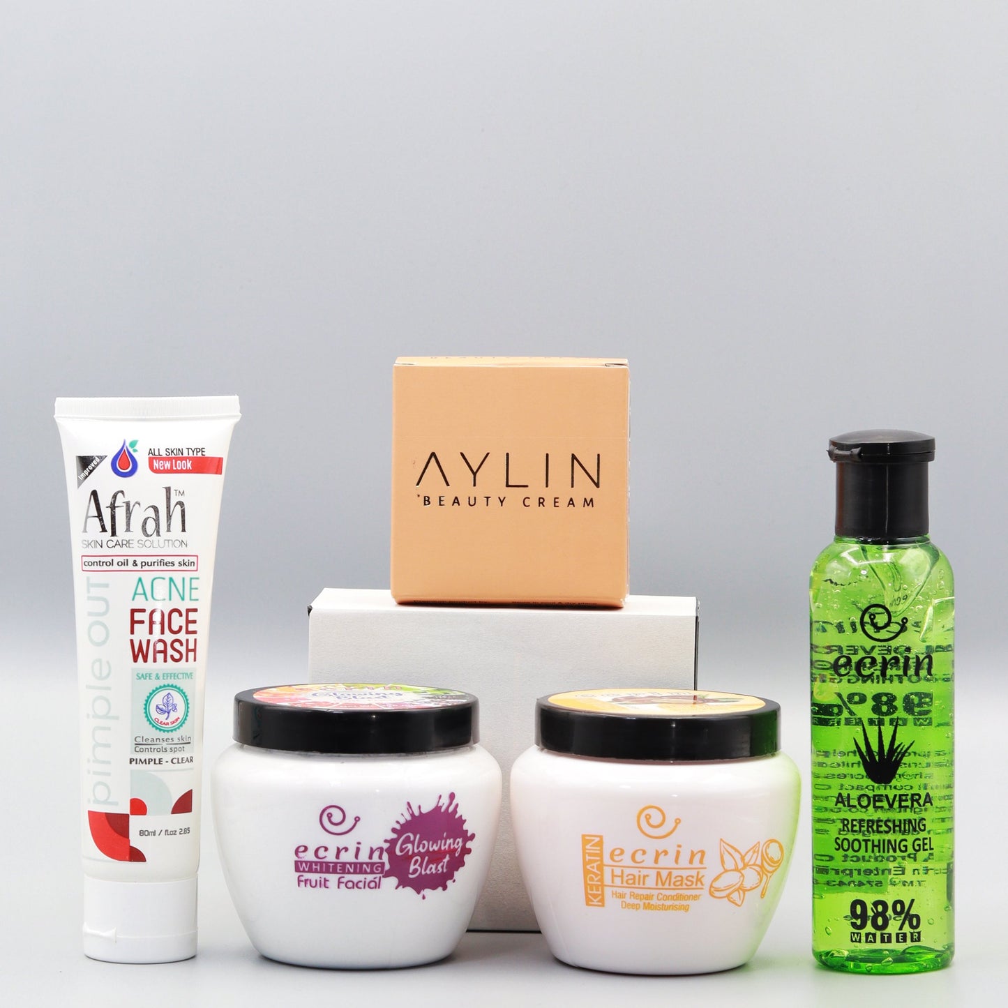 Skin and Hair care 5 Products Bundle