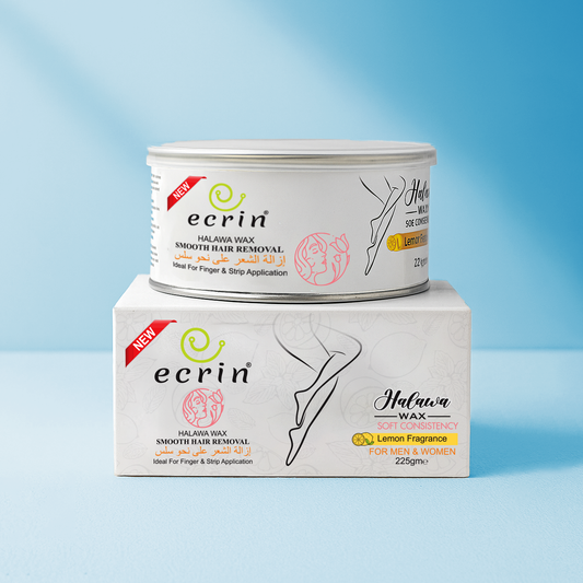 Ecrin Halawa Wax - 100% Lemon & Sugar Base - Free Wax Card - 225 gram - ✅ Guaranteed Results
