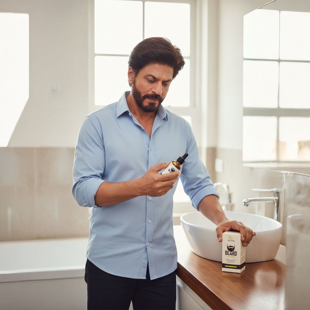 Ecrin Beard Growth Serum With 100% Results ~ New Advance Formula ~ Non-greasy