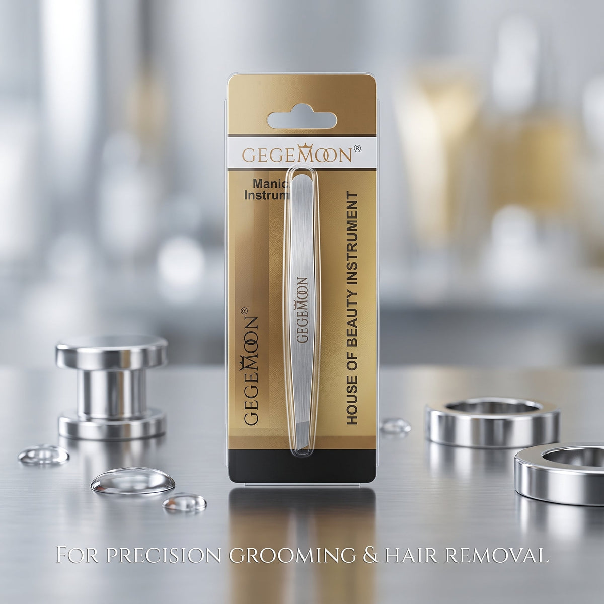 Fancy Precision Tweezers – Professional Eyebrow & Beauty Grooming Box