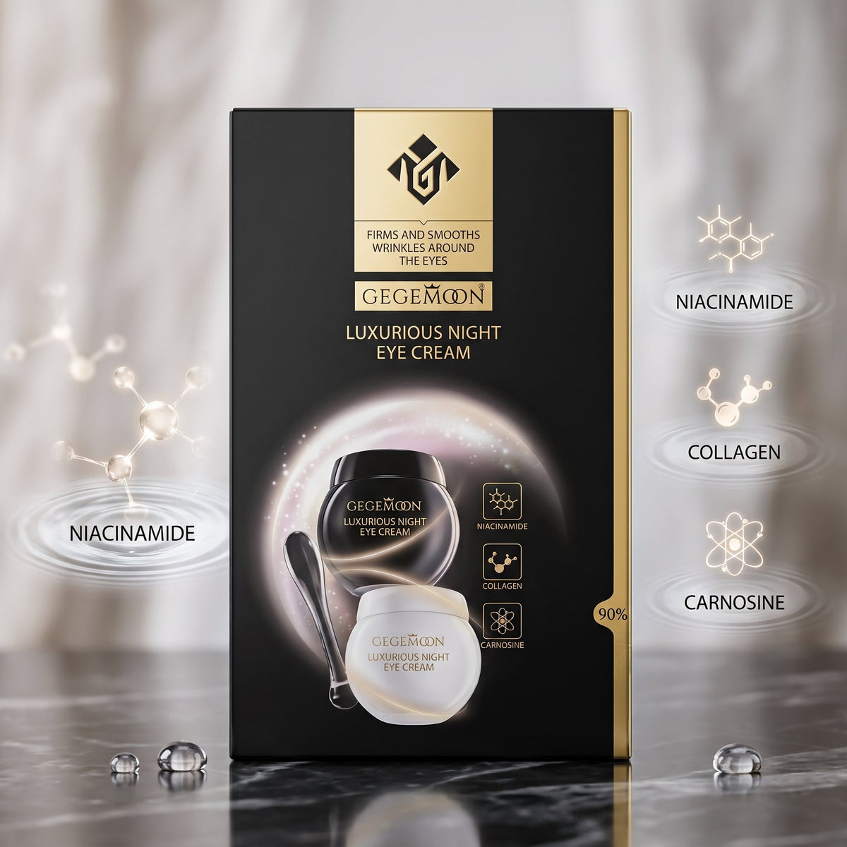Day & Night Cream Set 2-in-1 – AM Protective Moisturizer & PM Repair Night Cream Dual Skincare Kit