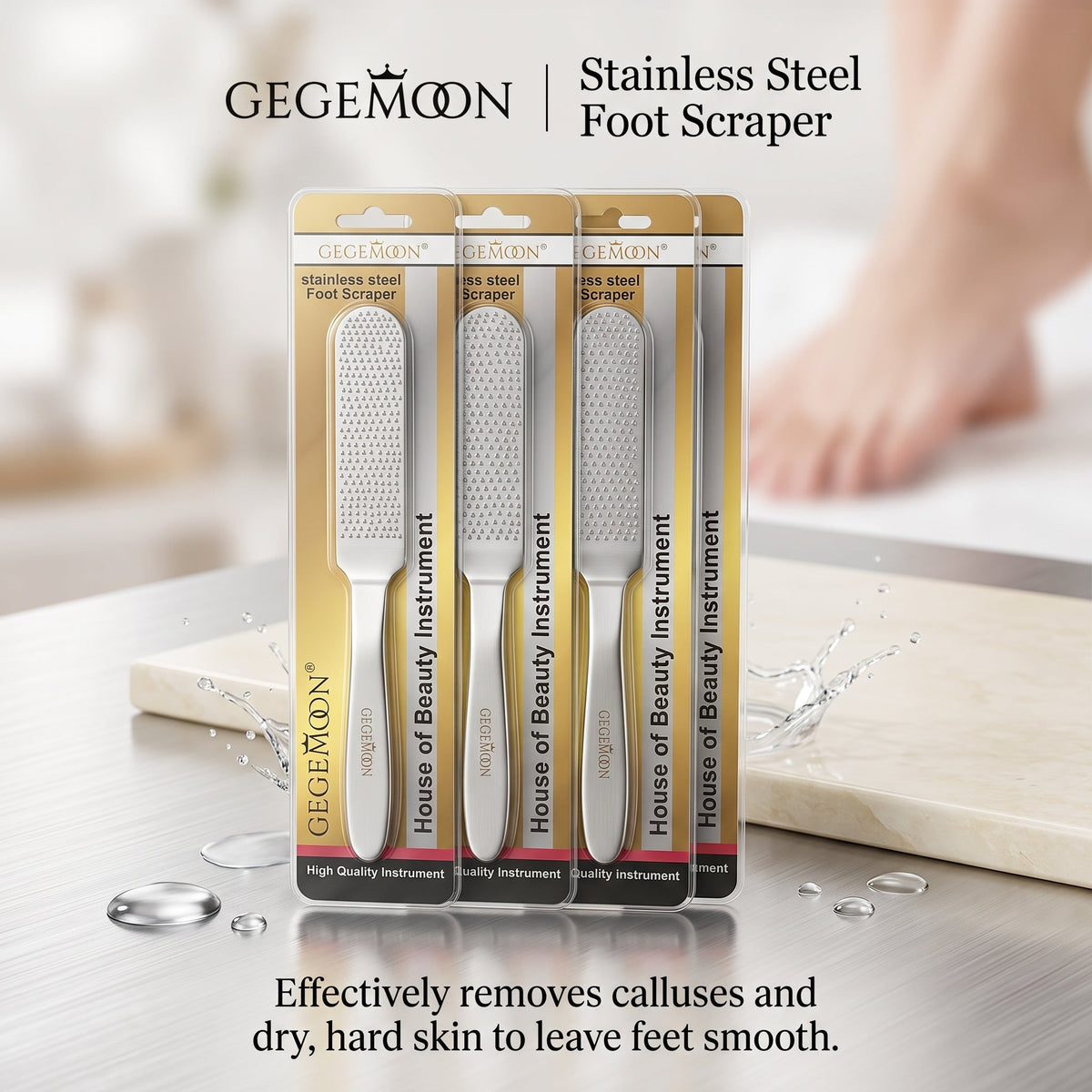 Double Sided Foot Filer & Callus Remover – Professional Pedicure Tool for Smooth & Soft Feet