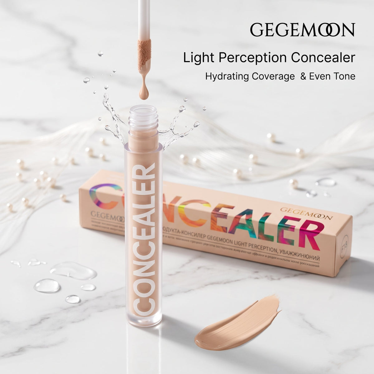 Regular Concealer – Full Coverage, Long-Lasting & Natural Finish Skin Perfecting Concealer (Shade 1)