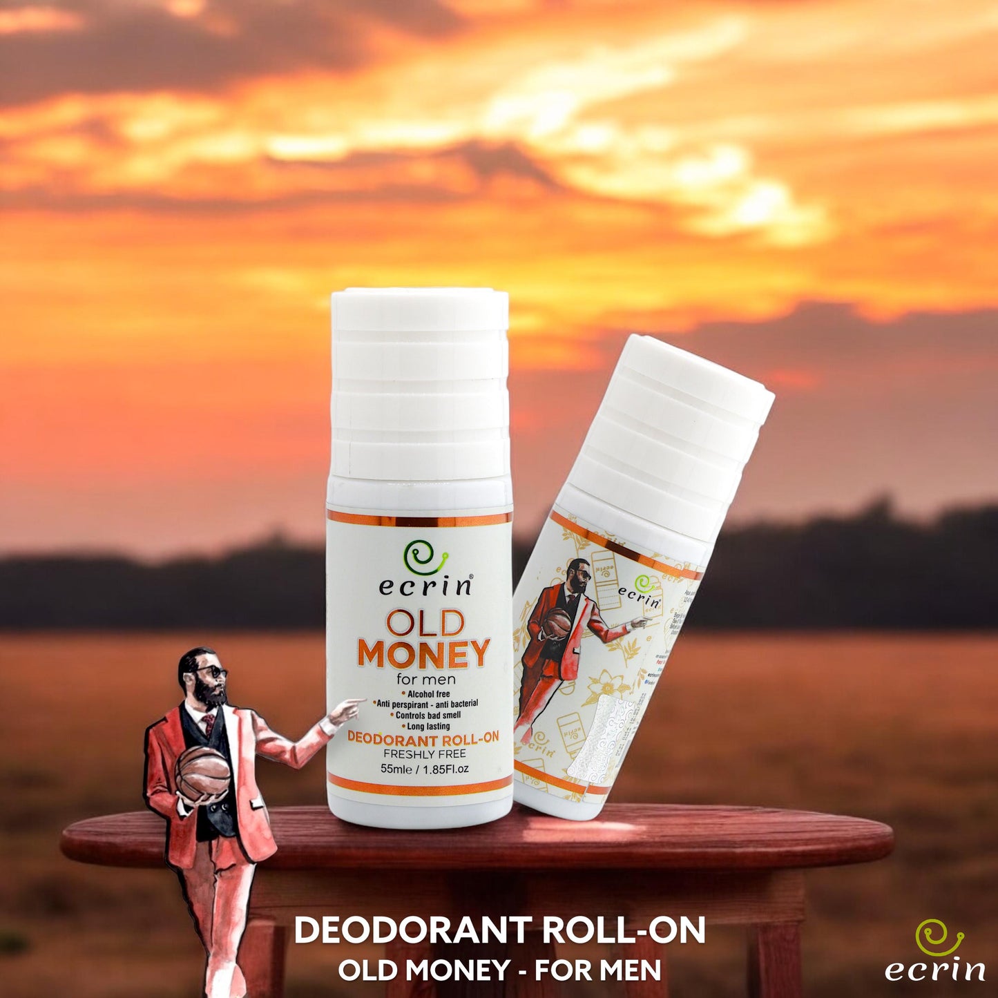 Ecrin Old Money Roll On-Deodorant