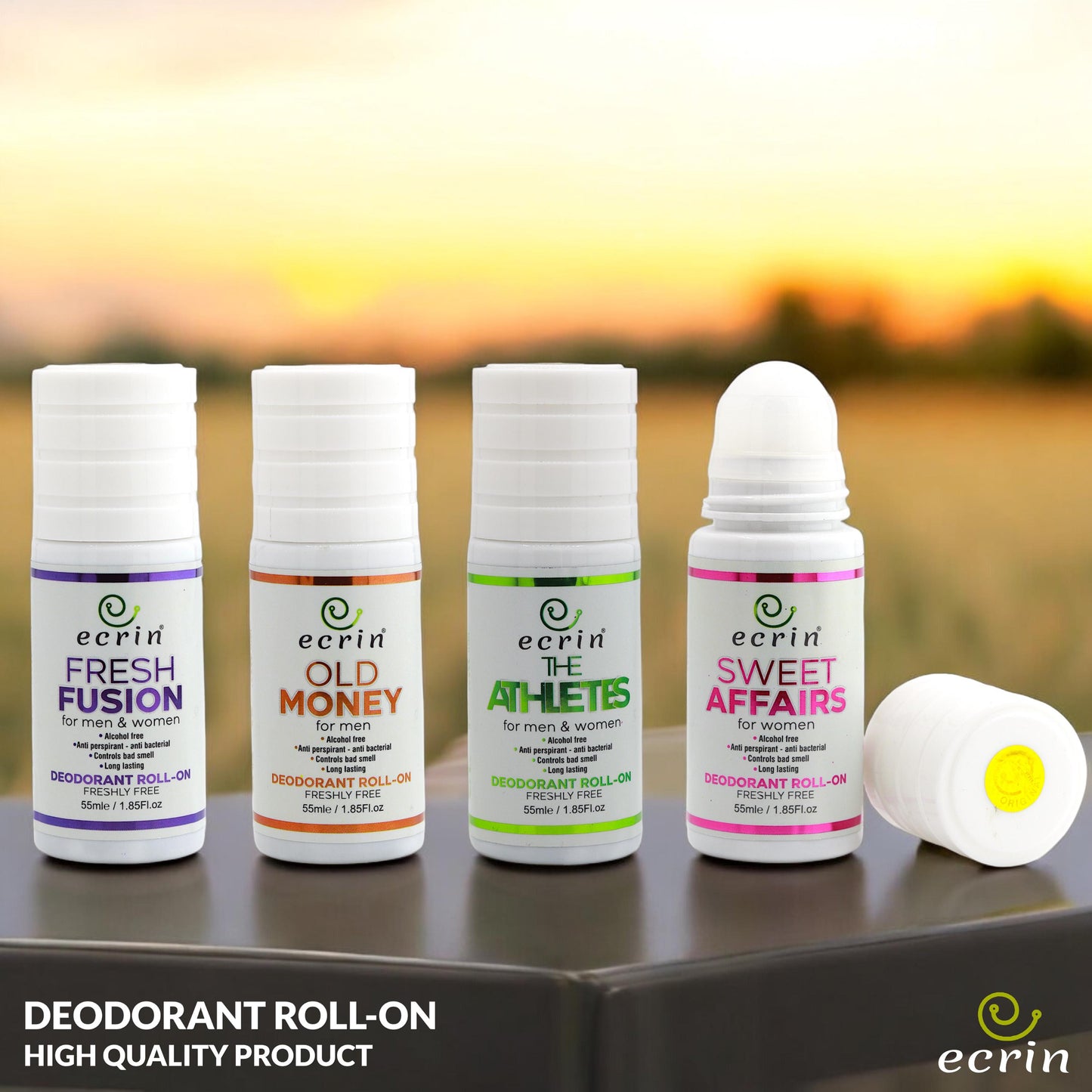 Ecrin The Athletes Roll On-Deodorant