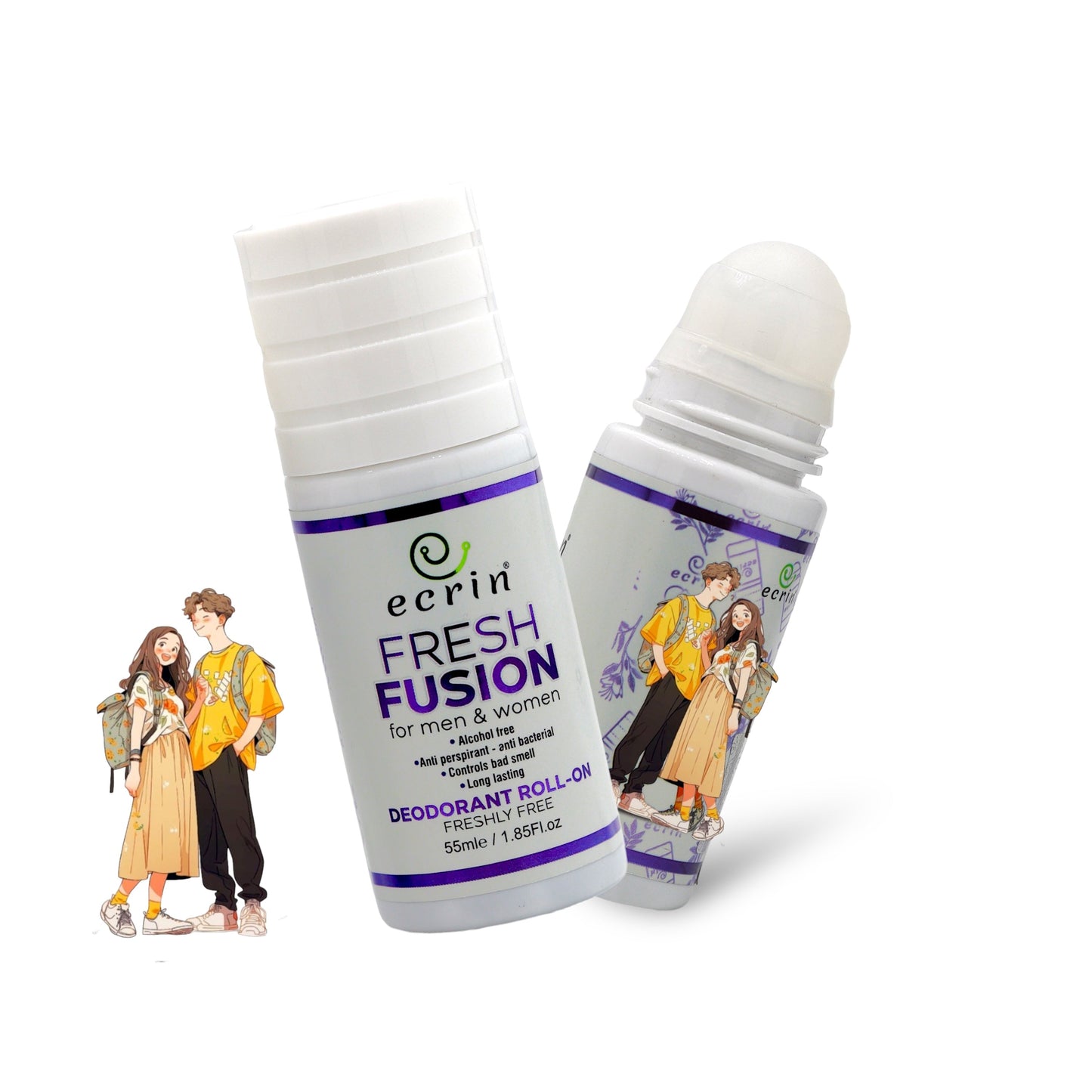 Ecrin Fresh Fusion Roll On-Deodorant