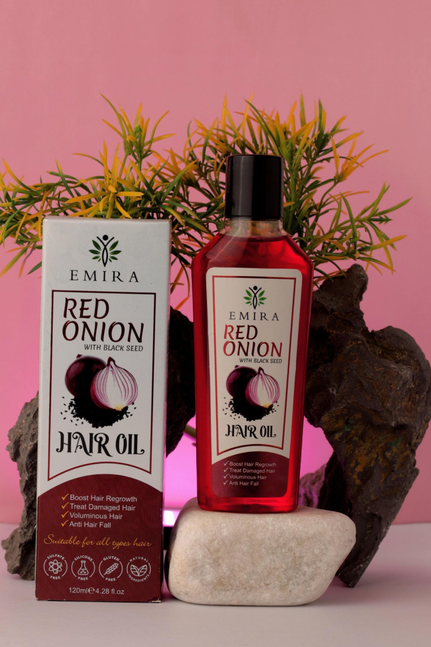 EMIRA Red Onion & Black Seed Hair Oil