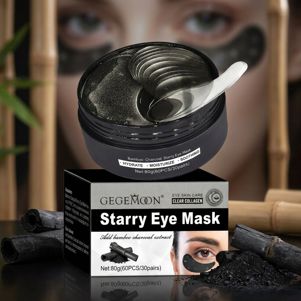 Starry Night Eye Mask 80g – Brightening, Anti-Fatigue & Deeply Hydrating Under Eye Patches (Style 2)