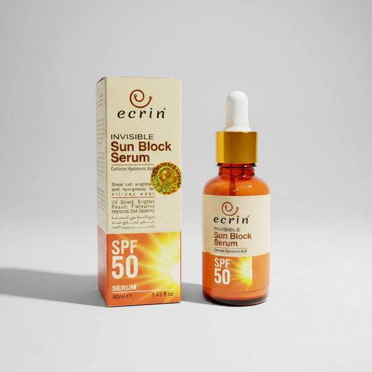Ecrin Sun Block Serum (invisible) - 40ml - Get Incredible Results ￼